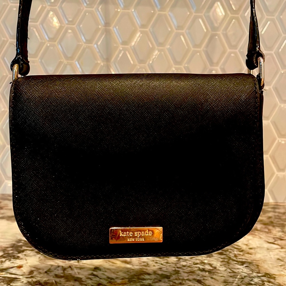 KATE SPADE / black small purse